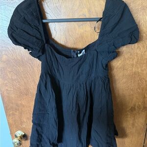 Elegant Black Women's Romper